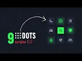 9 Dots Navigation Menu Using HTML CSS JavaScript Free Code code - clear9390