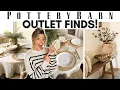 POTTERY BARN OUTLET FINDS POTTERY BARN SHOP WITH ME AND HAUL HOME DECORATING IDEAS