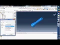 Abaqus Tutorial-1 3D Beam Axial Loading
