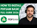 How to Install PDFsam Basic Full Guide 2026