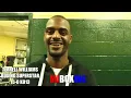 TERRELL WILLIAMS TALKS POSTFIGHT AFTER STOPPING PRICHARD COLON IN 9TH ROUND
