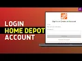 Home Depot Login How to Sign in to Your Homedepot com MyCard Account
