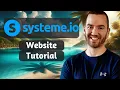 Systeme io Website Builder 2024 How To Create A Website With Systeme io