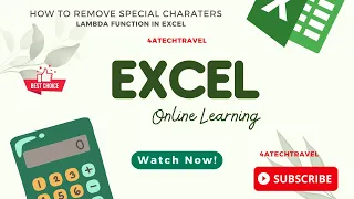 Remove Special Characters from Text String with Excel LAMBDA Function