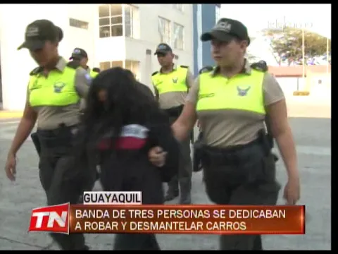 3 hombres fueron aprehendidos luego de asaltar a un taxista