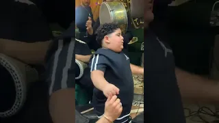 شوف ضاضا إبن النجم اسماعيل الليثي بيعمل بروفه مع الفرقه اكسبلور لايك شلش مصر 