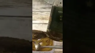 طريقة عمل الحنه بالزيت الحشيش الافغاني والنتيجه من اول مررره دماااااار تكملة الفيديو بالقناة 