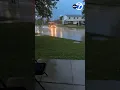 School bus drives through floodwaters on 1st day of school in Indiana
