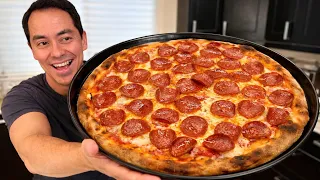 Cooking Pizzas for My Family
