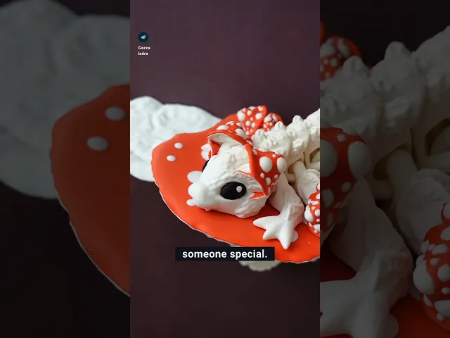 Mushroom dragon and shelf video thumbnail