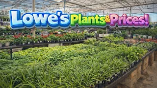 Lowe s Garden Center Walkthrough Plants Prices