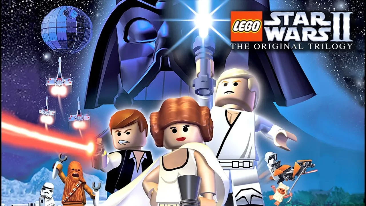Lego Star Wars II Original Trilogy PSP 100% Episode 5 Level 2 Escape from Echo Base Challenge Mode