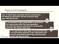 Lecture 26 Type Conversions in Expressions