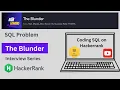 The Blunder Hackerrank Advance SQL Ceiling Function Data Interview Prep Data Genious