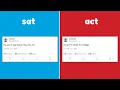 Should You Take the SAT or the ACT SAT vs ACT Exam Explained