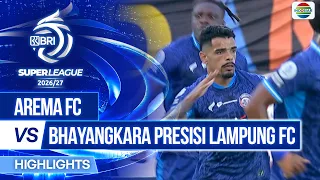 Arema FC vs Bhayangkara Presisi Lampung FC - Highlights | BRI Super League 2026/27