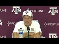 Jimbo Fisher Reacts to Texas A&M's Tough Loss vs. Mississippi State & Reviews Zach Calzada's Play