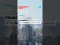 Beirut FRANCE 24 in the heart of the bombed southern suburbs FRANCE 24 English
