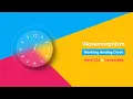 Glassmorphism Analog Clock using HTML CSS JS Glassmorphism UI Design