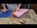How To Cut Strip Loin into steaks New York Strip Steak