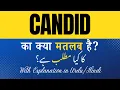Candid Meaning in Hindi Candid Ka Kya Matlab Hota Hai Explanation Included
