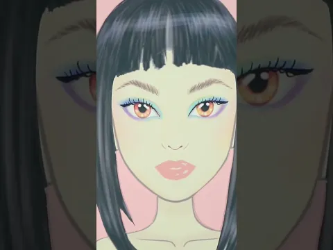 Paper doll Vampire in a beauty salon💅
