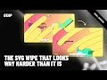 A GSAP Scroll Animation Where SVG Noodles Crawl Across Swap the Content and Politely Leave