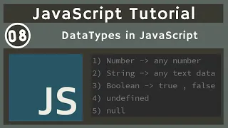 08 Data Types in JavaScript javascript tutorial UiBrains NAVEEN SAGGAM