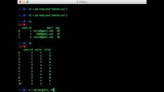 The Numpy Stack in Python - Lecture 17 Joins