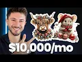 How I Make Selling Seasonal AI Clipart Digital Product Tutorial