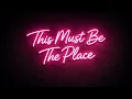 This Must Be The Place Neon Sign 4K Ambient TV Art Minimalist Home Decor Screensaver