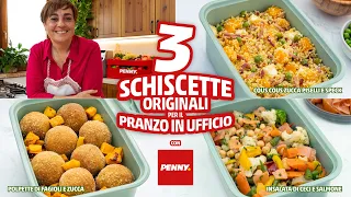 3 SCHISCETTE ORIGINALI PER IL PRANZO IN UFFICIO Ricetta Facile - Fatto in Casa da Benedetta