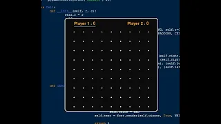 Dots and Boxes Game Using Pygame