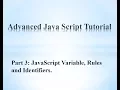 variable name rules in javascript and Identifiers