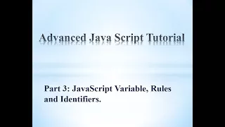 variable name rules in javascript and Identifiers