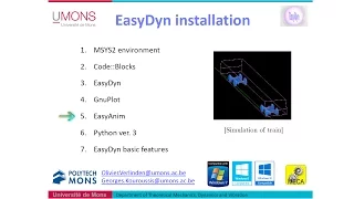 Windows EasyDyn Installation Part EasyAnim