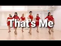That's Me Line Dance (Improver) l 댓츠 미 라인댄스 l Linedance