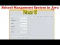 School Management System Step by Step in Java Part 8