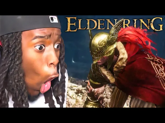 Kai Cenat Beats MALENIA in Elden Ring