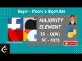 Majority Element leetcode Python solution Easy Explaination - May Day 6 leetcode Coding Interviews