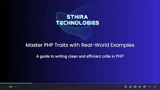 Stop Repeating Yourself Master PHP Traits for Cleaner Code