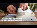 How To Clean Autry Suede Medalist Low Sneakers