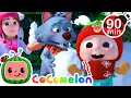 Download Lagu Deck the Halls with Snowballs! Snowy Christmas Songs Medley | CoComelon | Nursery Rhymes for Babies