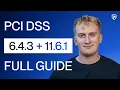 PCI DSS 6 4 3 11 6 1 Explained - Compliance Requirement Breakdown