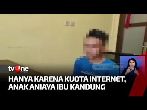 Anak Aniaya Ibu Kandung Gara-Gara Kuota Internet