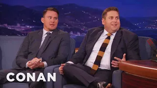 Channing Tatum Loves To Torture Jonah Hill CONAN on TBS