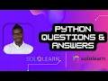 Python Sololearn Questions and Answers 1 2023