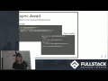 Tech Talk Promises in ES6 and Async Await in ES7