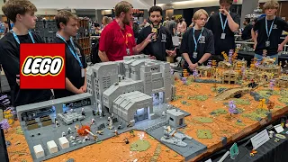 Huge LEGO Star Wars Sylvoria Battle