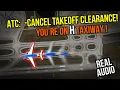 SOUTHWEST STOP Southwest Boeing 737 almost took off from taxiway at Orlando Airport REAL ATC